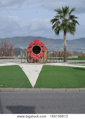 Roundabout Valentines Hearts