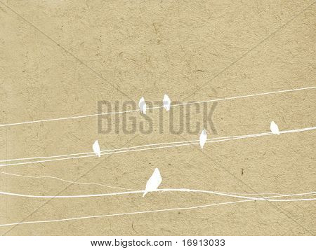 texture of the old paper