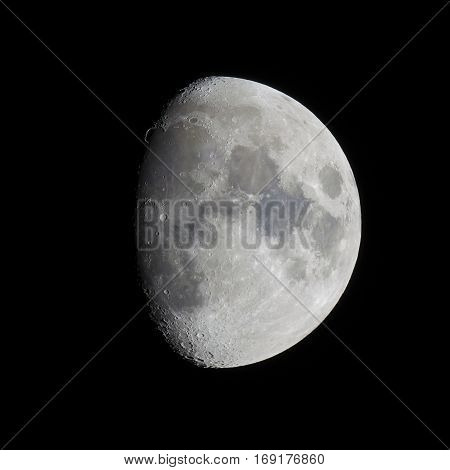 Moon on clear night. Taken in Moscow in may 2016