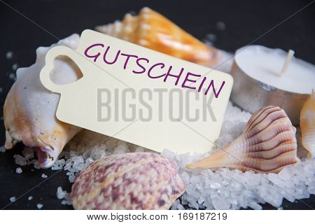 Gutschein - the german word for coupon