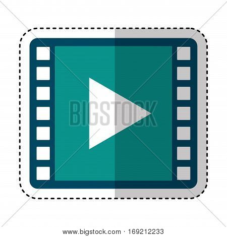 media player symbol isolated iconvector illustration design