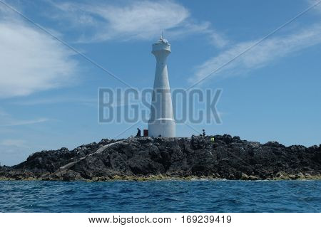 Landscape of the islanders of Formigas, Azores, Portugal