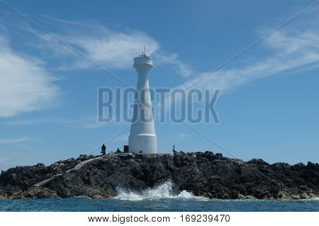 Landscape of the islanders of Formigas, Azores, Portugal