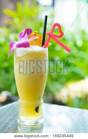 Fruit smoothies best beverages in tropical country