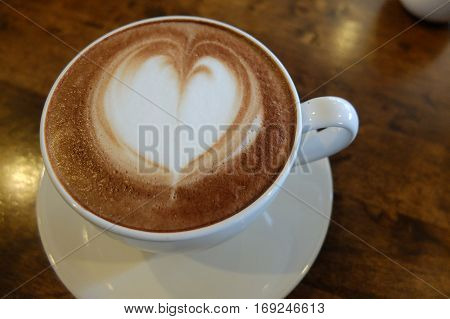 Latte Art Heart