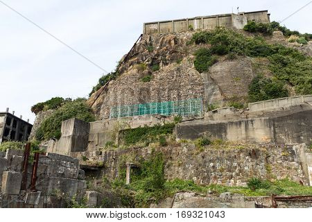 Battleship Island in Japan