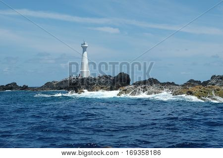 Landscape of the islanders of Formigas, Azores, Portugal
