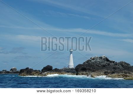 Landscape of the islanders of Formigas, Azores, Portugal