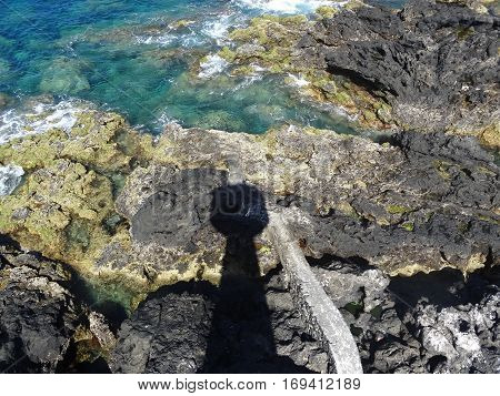 Landscape of the islanders of Formigas, Azores, Portugal