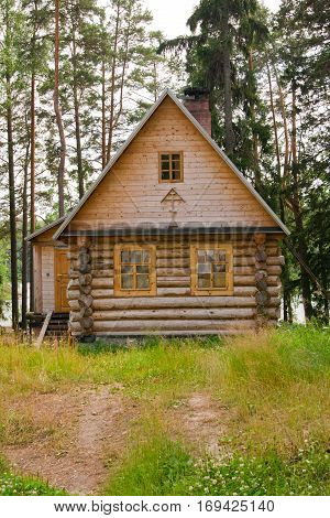 Smolensk monastery on Valaam Island Russia Karelia