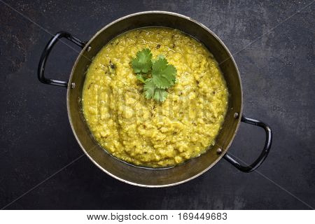 Indian Dal Soup in Bowl