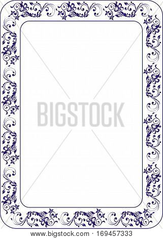 Certificats Frame blank template for a certificate or diploma