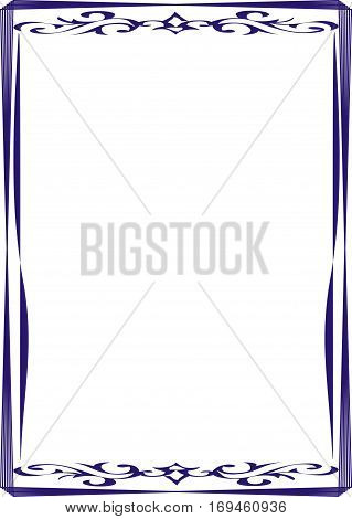 Certificats Frame blank template for a certificate or diploma