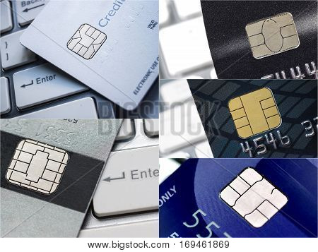 Different types of credit card chips / Credit card countermeasure to defend fraud / Data encryption