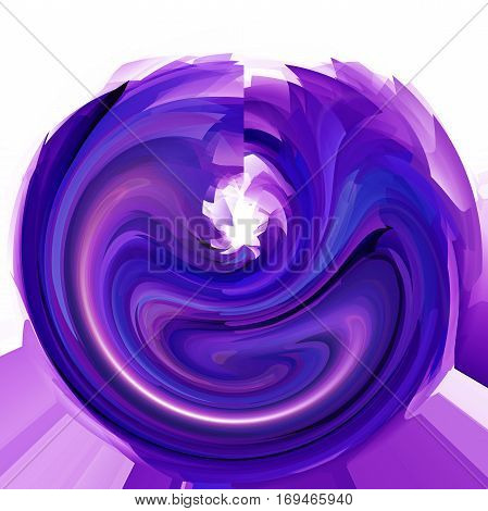Abstract coloring background of the deep sea gradient with visual pinch,twirl,lighting,cubism,poolar coordinates and shear effects