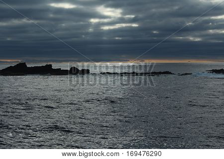 Landscape of the islanders of Formigas, Azores, Portugal
