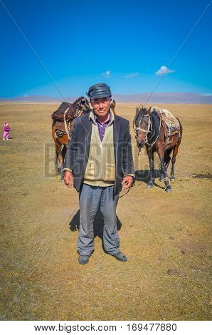 Older Man In Kyrgyzstan