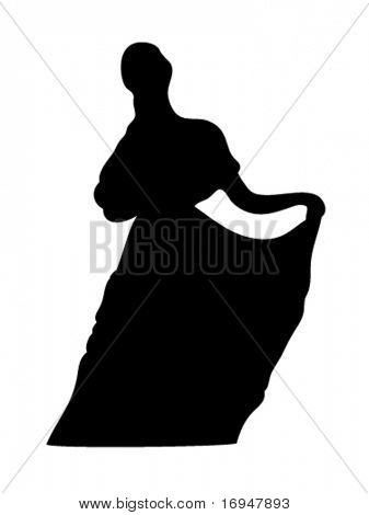 Lady silueta