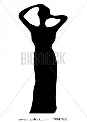 Lady silueta