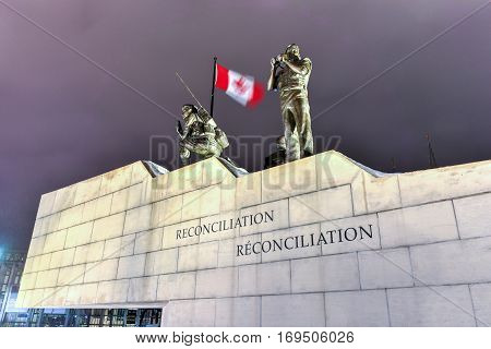 Reconciliation: The Peacekeeping Monument - Ottawa - Canada