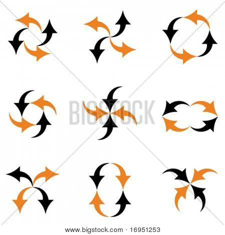 вектор стрелки состав