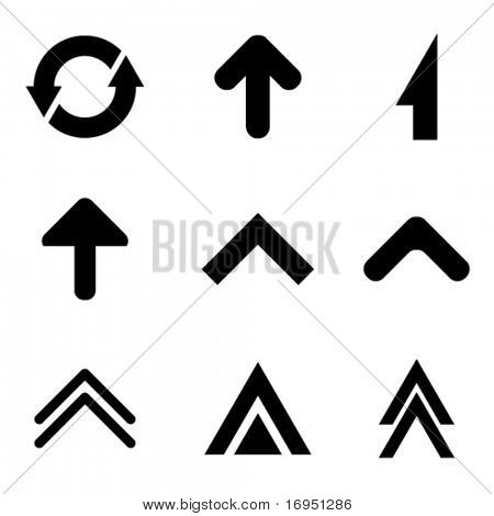 Векторная коллекция стрелки