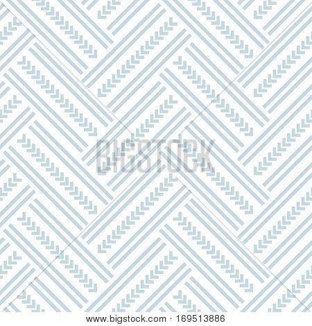 Seamless herringbone pattern. Vector art.