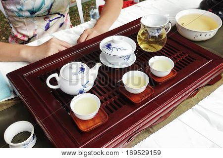 Chinese tea drink beverage brown cafe herbal