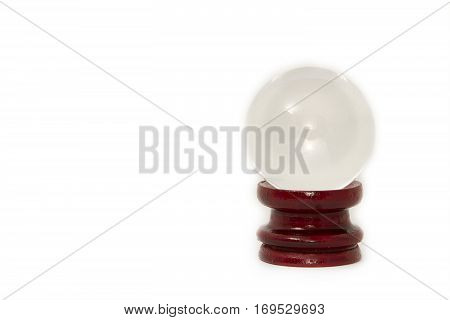china's amulet in white background in close up