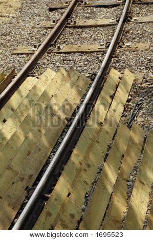 Lichte Gauge spoorwegovergang