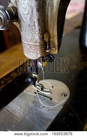 Singer Sewing Machine, Old Background