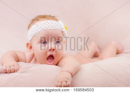 Portrait Of Adorable Baby