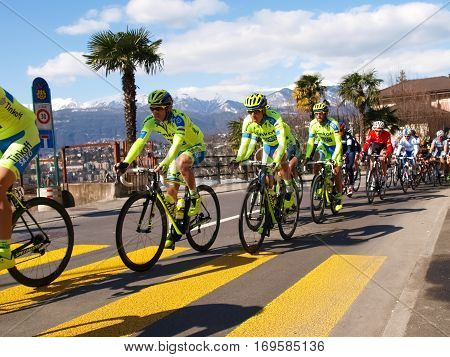 Cycling Race Grand Prix Of Lugano In 2015
