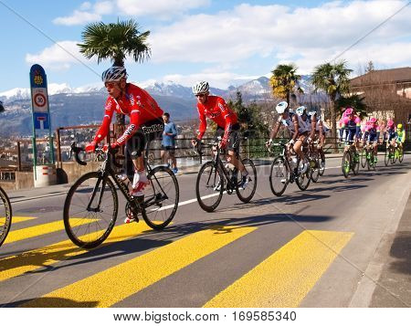 Cycling Race Grand Prix Of Lugano In 2015