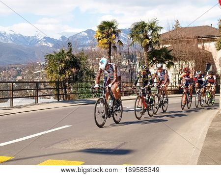 Cycling Race Grand Prix Of Lugano In 2015