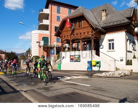 Cycling Race Grand Prix Of Lugano In 2015
