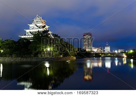 Beautiful Hiroshima castle