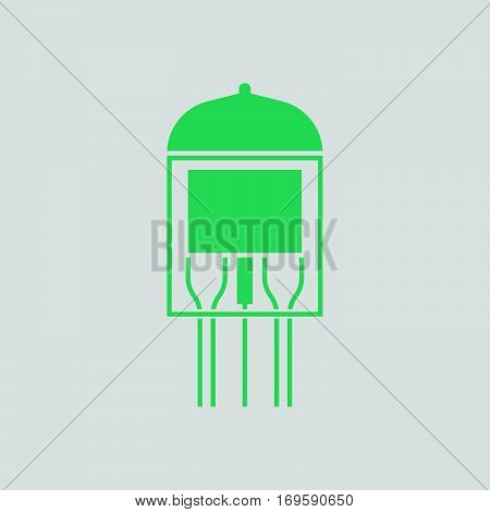 Electronic Vacuum Tube Icon
