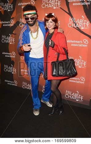 LOS ANGELES - OCT 15:  Michael Mesini, Katrina Begin at the 5th Annual Hilarity for Charity Variety Show: Seth Rogen's Halloween at Hollywood Palladium, on October 15, 2016 in Los Angeles, CA