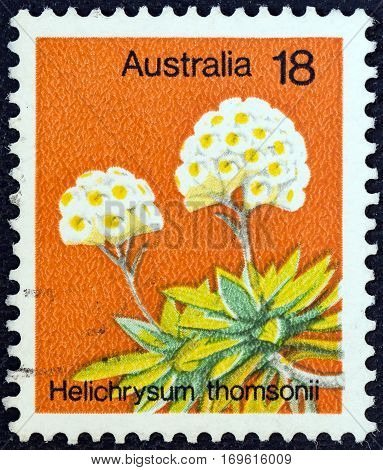 AUSTRALIA - CIRCA 1975: A stamp printed in Australia from the 