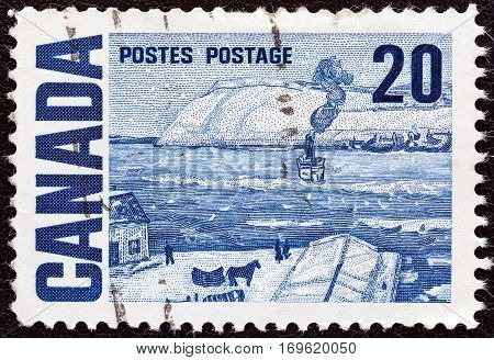 CANADA - CIRCA 1967: A stamp printed in Canada from the 