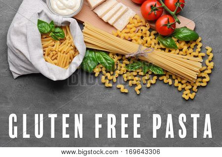 Gluten free pasta concept