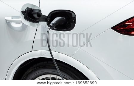 Modern electrical plugs for recharging to the electric vehicles.
