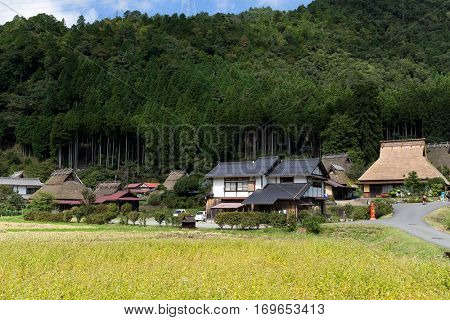 Miyama village in Japan
