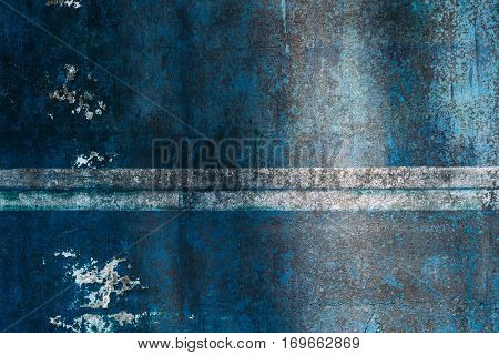 grunge wall background vintage style , green and blue colors .