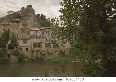 Road to Santiago in Estella in Navarra