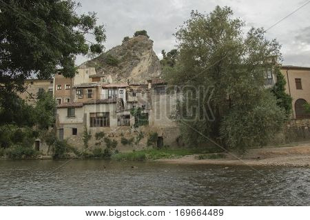 Road to Santiago in Estella in Navarra