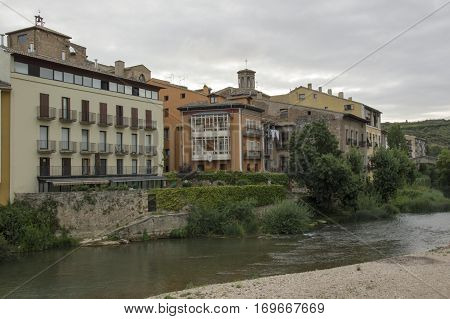 Road to Santiago in Estella in Navarra