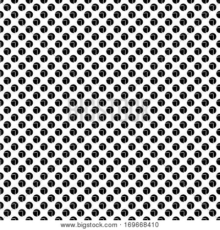Seamless Pattern.Circle Abstract Pattern. Pixel background texture.