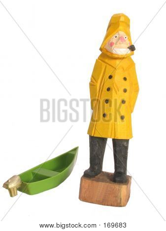 Old Salt And His Dingy
